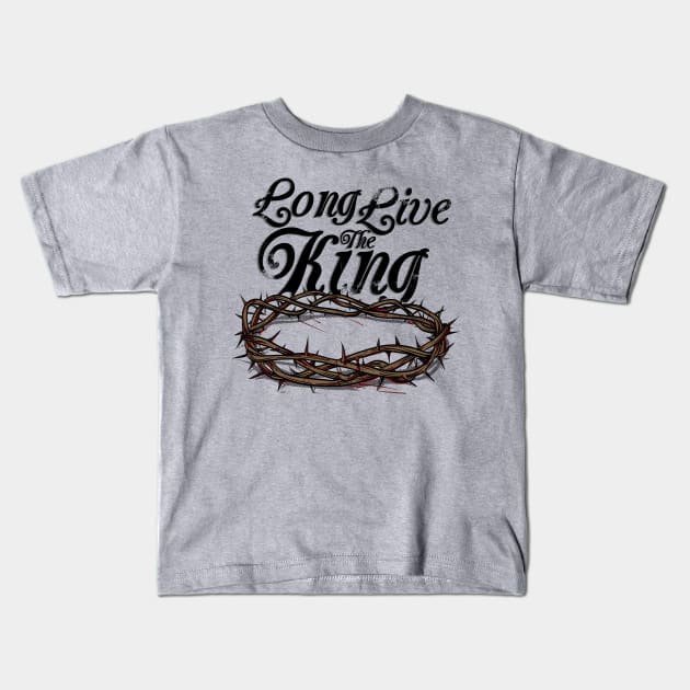 Long Live the King Kids T-Shirt by Superon